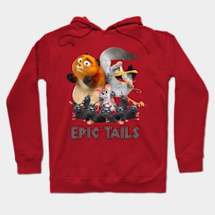 epic tails movie version 1 Hoodie